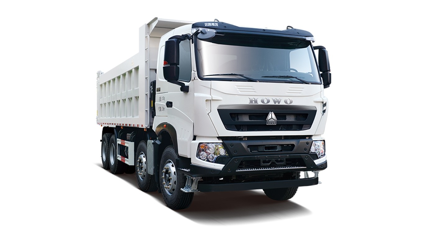 HOWO T7H 8x4 Dump Truck with 540 HP MAN Engine and Hydraulic Retarder